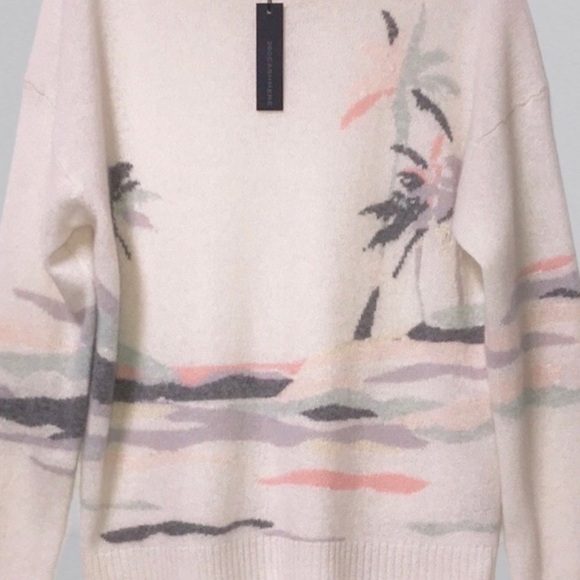NWT 360 CASHMERE Pullover Cashmere Sweater NWT - Picture 4 of 9